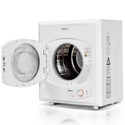 Electric Tumble Compact Laundry Dryer Stainless Steel Wall Mounted