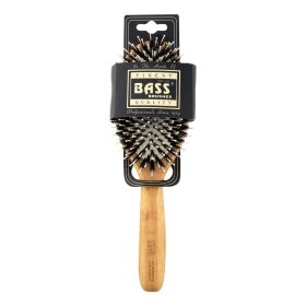 Bass Brushes - Nylon Bristle Brush - Large Oval Wild Boar - 1 Count