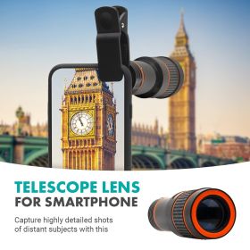 8x Long Focus Mobile Phone Lens 8x Mobile Phone Telescope Hd Camera Lens External Zoom Special Effect Lens