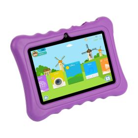 Shock-resistant Silicone Snap-on Case with Stand for 7' Tablets