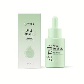 Sefralls Tea Tree Facial Oil Desalinates Acne Marks Hydrating Cleaning Skin Facial Oil 30ml