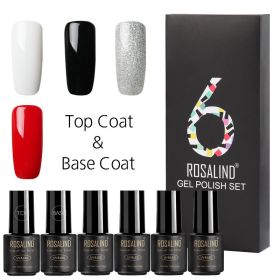 Fine nail polish 6 bottles (Option: 12 series)